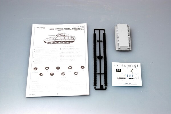 Збірна модель 1/72 БМП Бредлі М2A2 ODS/ODS-E Трумпетер 07297 детальное изображение Бронетехника 1/72 Бронетехника