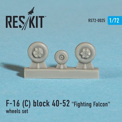F-16 (C) block 40-52 &quot;Fighting Falcon&quot; wheels set (1/72) детальное изображение Смоляные колёса Афтермаркет