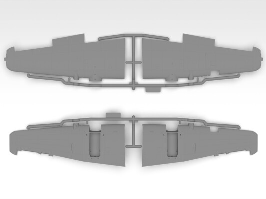 Scale model 1/48 British aircraft Bristol Beaufort Mk.I ICM 48310 детальное изображение Самолеты 1/48 Самолеты