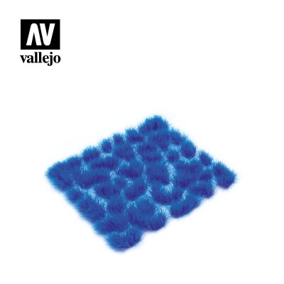Синя трава для діорами (6мм) (Fantasy Tuft – Blue) Vallejo SC434 детальное изображение Наборы деталировки Диорамы