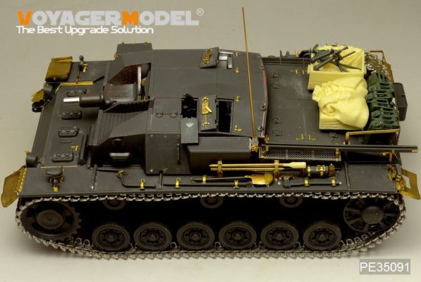 Photo Etched set for 1/35 StuG III Ausf.B (For TAMIYA35281) детальное изображение Фототравление Афтермаркет