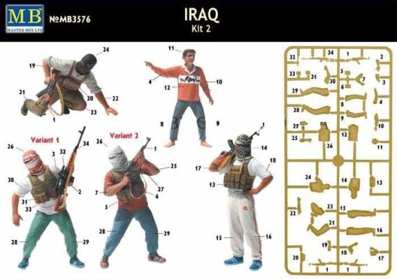 Иракские события. Комплект №2, Мятеж детальное изображение Фигуры 1/35 Фигуры