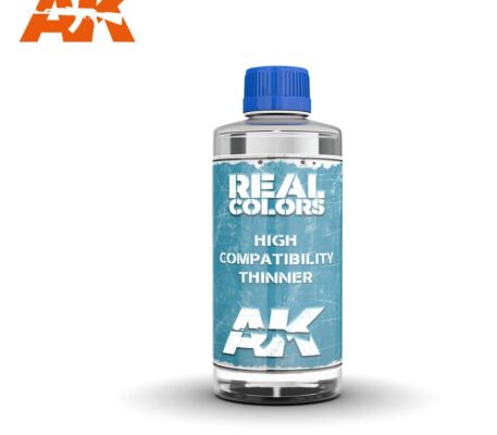 High Compatibility Thinner 200ml / Розчинник для фарб Real Colors детальное изображение Растворители Модельная химия
