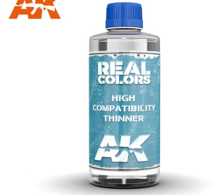 High Compatibility Thinner 400ml / Розчинник для фарб Real Colors детальное изображение Растворители Модельная химия