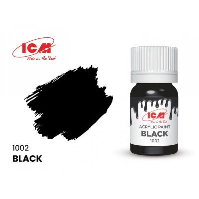 Black / Чёрный детальное изображение Акриловые краски Краски