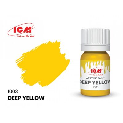 Deep Yellow  детальное изображение Акриловые краски Краски