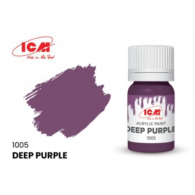 Deep Purple / Тёмно-фиолетовый детальное изображение Акриловые краски Краски