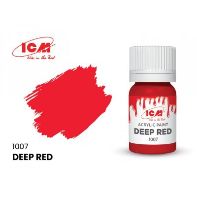 Deep Red / Тёмно-красный детальное изображение Акриловые краски Краски