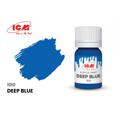 Deep Blue / Тёмно-синий детальное изображение Акриловые краски Краски