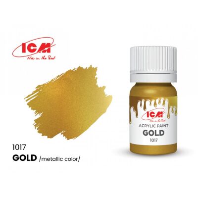 Gold  детальное изображение Акриловые краски Краски
