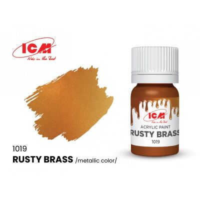 Rusty Brass / Ржавая латунь детальное изображение Акриловые краски Краски