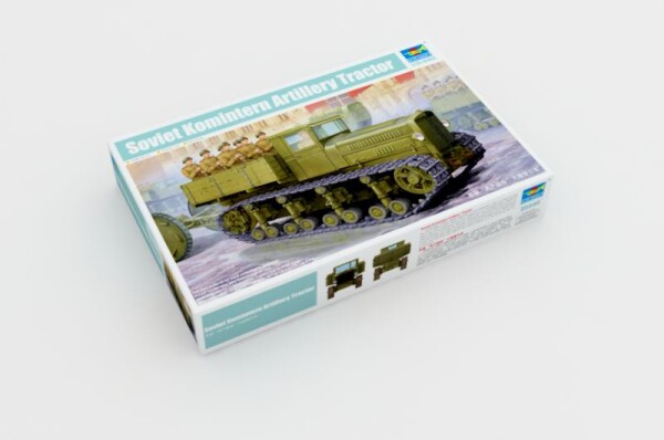 Збірна модель 1/35 Радянський артилерійський тягач &quot;Комінтерн&quot; Trumpeter 05540 детальное изображение Бронетехника 1/35 Бронетехника