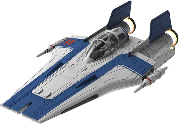 Збірна модель 1/44 Винищувач Опору A-wing, синій Revell 06773 детальное изображение Star Wars Космос