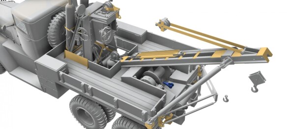 Збірна модель 1/35 Американський важкий евакуатор Ward LaFrance M1000 (серія 3) Thunder Model 35011 детальное изображение Автомобили 1/35 Автомобили