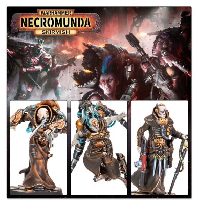 Ігровий набір Warhammer - NECROMUNDA: DELAQUE UNDERHIVE CREW детальное изображение Necromunda WARHAMMER 40,000