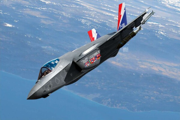 Збірна модель 1/72 Винищувач Lockheed Martin F-35A «1000-й Lightning II» Academy 12591 детальное изображение Самолеты 1/72 Самолеты