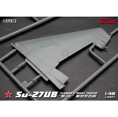 Сборная модель 1/48 Самолет Су-27УБ &quot;Flanker-C&quot; Great Wall Hobby L4827 детальное изображение Самолеты 1/48 Самолеты