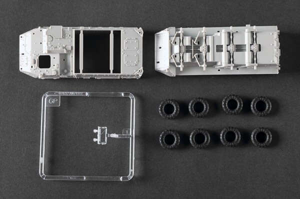 Збірна модель 1/72 Інженерна машина Страйкер M1132 з тралом для розмінування SMP Trumpeter 07427 детальное изображение Бронетехника 1/72 Бронетехника
