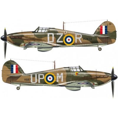 Hurricane Mk. I детальное изображение Самолеты 1/48 Самолеты