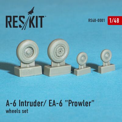 A-6 Intruder / EA-6 &quot;Prowler&quot; wheels set (1/48) детальное изображение Смоляные колёса Афтермаркет