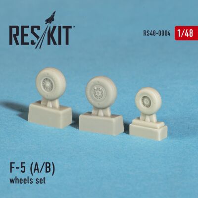F-5 (A/B) wheels set (1/48) детальное изображение Смоляные колёса Афтермаркет