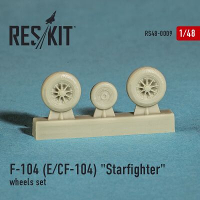 F-104 (E) CF-104 &quot;Starfighter&quot; wheels set (1/48) детальное изображение Смоляные колёса Афтермаркет