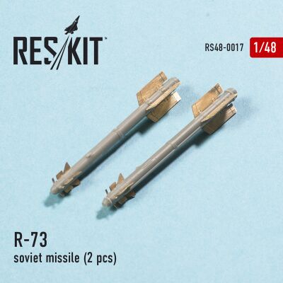 R-73 soviet missile (2 pcs) (1/48) детальное изображение Наборы деталировки Афтермаркет