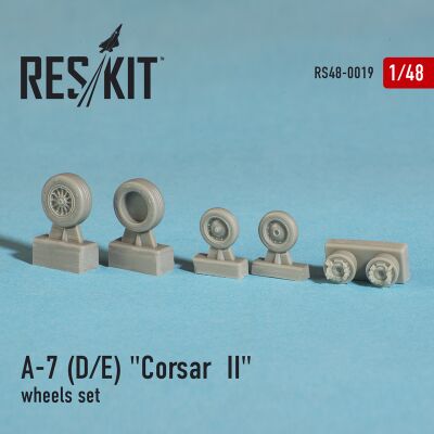 A-7 &quot;Corsair II&quot;D wheels set (1/48) детальное изображение Смоляные колёса Афтермаркет