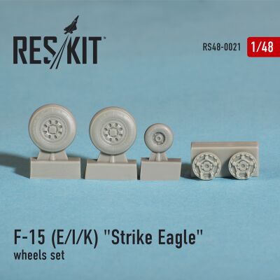 F-15 (E/I/K) &quot;Strike Eagle&quot; wheels set (1/48) детальное изображение Смоляные колёса Афтермаркет