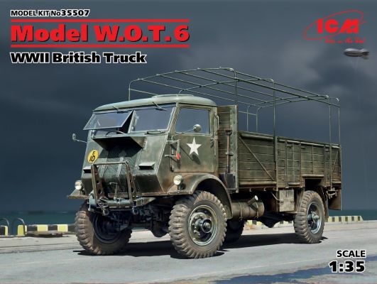 Модель W.O.T. 6 Британська вантажівка часів Другої світової війни детальное изображение Автомобили 1/35 Автомобили