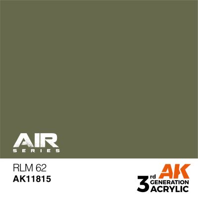 Акрилова фарба RLM 62 / Оливковий AIR АК-interactive AK11815 детальное изображение AIR Series AK 3rd Generation