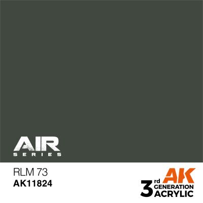 Акрилова фарба RLM 73 / Зелено-коричневий AIR АК-interactive AK11824 детальное изображение AIR Series AK 3rd Generation