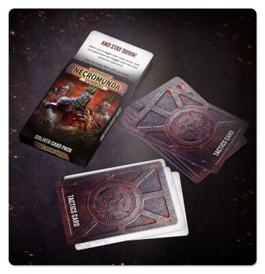 Карты WARHAMMER NECROMUNDA: GOLIATH CARD PACK детальное изображение Кодексы и правила Warhammer Художественная литература
