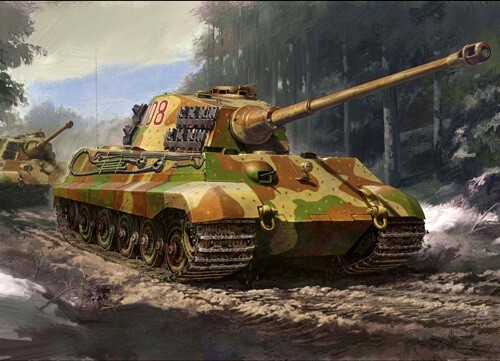 Збірна модель 1/48 Німецький танк King Tiger Tamiya 32536 детальное изображение Бронетехника 1/48 Бронетехника