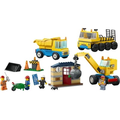 LEGO City Builder Construction Truck and Ball Rammer 60391 детальное изображение City Lego