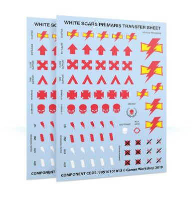 WARHAMMER 40000: WHITE SCARS - PRIMARIS UPGRADES AND TRANSFERS 99070101059 детальное изображение Белые Шрамы WARHAMMER 40,000