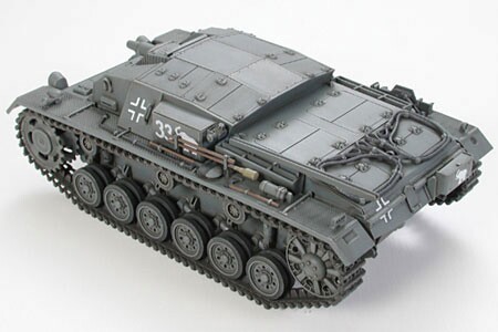 Scale plastic model 1/48 German Self-propelled gun Sturmgeschütz III Ausf. B Tamiya 32507 детальное изображение Бронетехника 1/48 Бронетехника