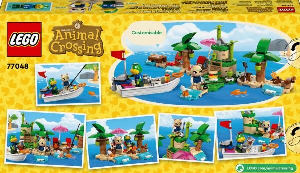 Конструктор LEGO ANIMAL CROSSING Островная экскурсия Kapp'n на лодке 77048 детальное изображение ANIMAL CROSSING Lego