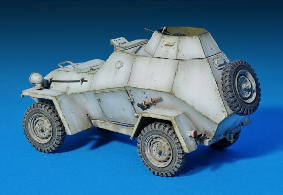 BA-64(r) armored car with a crew детальное изображение Автомобили 1/35 Автомобили