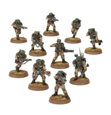 Ігровий набір Warhammer 40000 - ASTRA MILITARUM: BATTLEFORCE - ASTRA MILITARUM PLATOON детальное изображение Имперская Гвардия Армии Империума