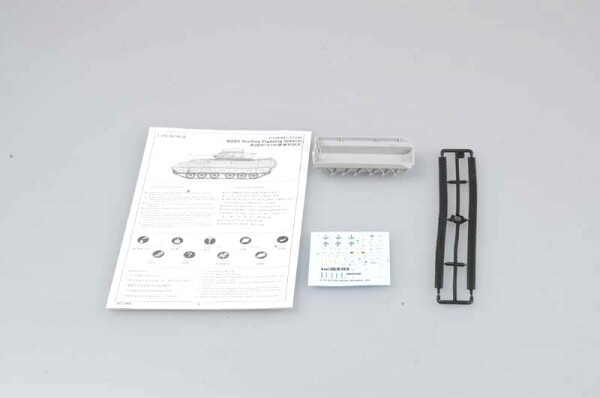 Сборная модель 1/72 БМП Брэдли M2A2 Трумпетер 07296 детальное изображение Бронетехника 1/72 Бронетехника