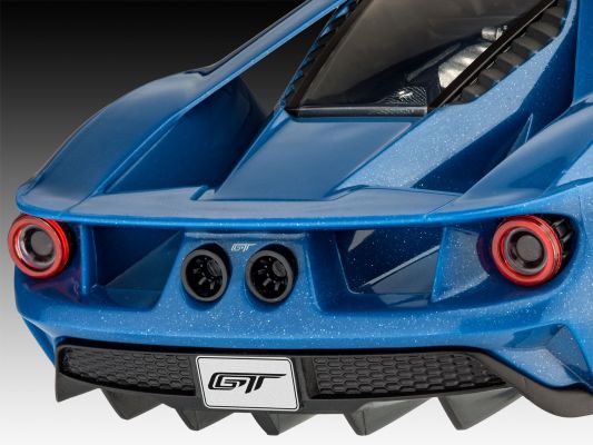 Cередньомоторний спортивний автомобіль / Ford GT 2017 (easy click) детальное изображение Автомобили 1/24 Автомобили