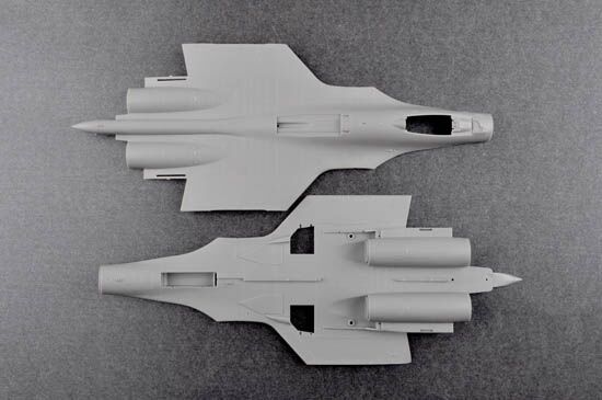 Збірна модель китайського винищувача J-15 з кабіною екіпажу детальное изображение Самолеты 1/72 Самолеты