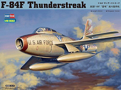 Сборная модель американского истребителя F-84F Thunderstreak детальное изображение Самолеты 1/48 Самолеты