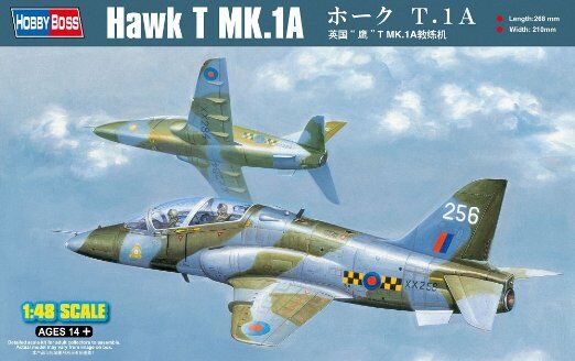 Сборная модель британского самолета Hawk T MK.1A детальное изображение Самолеты 1/48 Самолеты