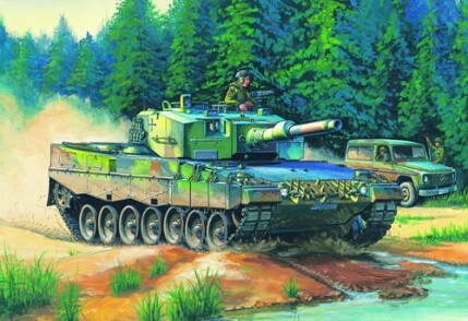 Збірна модель 1/35 Німецький танк Leopard 2 А4 HobbyBoss 82401 детальное изображение Бронетехника 1/35 Бронетехника