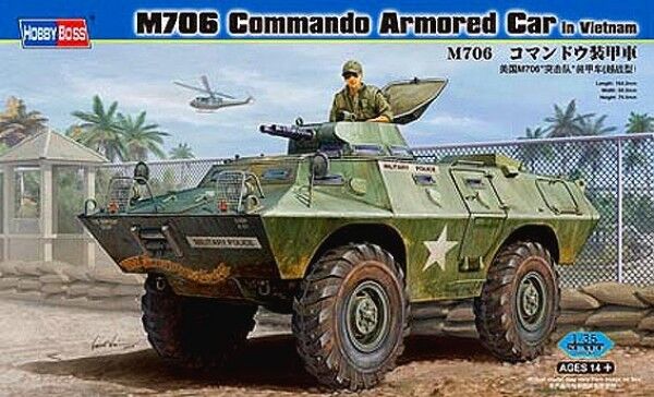Збірна модель M706 Commando Armored Car in Vietnam детальное изображение Бронетехника 1/35 Бронетехника