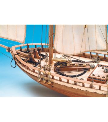 Virginia American Schooner 1/41 детальное изображение Корабли Модели из дерева