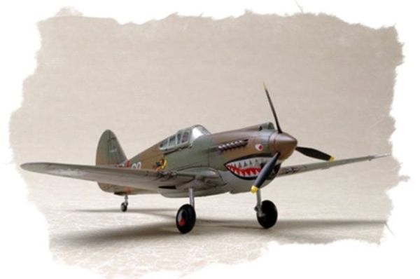 Сборная модель американского истребителя   P-40B/C &quot;HAWK&quot;-81A детальное изображение Самолеты 1/72 Самолеты