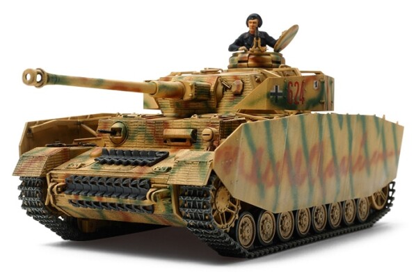 Збірна модель 1/48 Танк Panzerkampfwagen IV Ausf.H (пізнє виробництво) Tamiya 32584 детальное изображение Бронетехника 1/48 Бронетехника